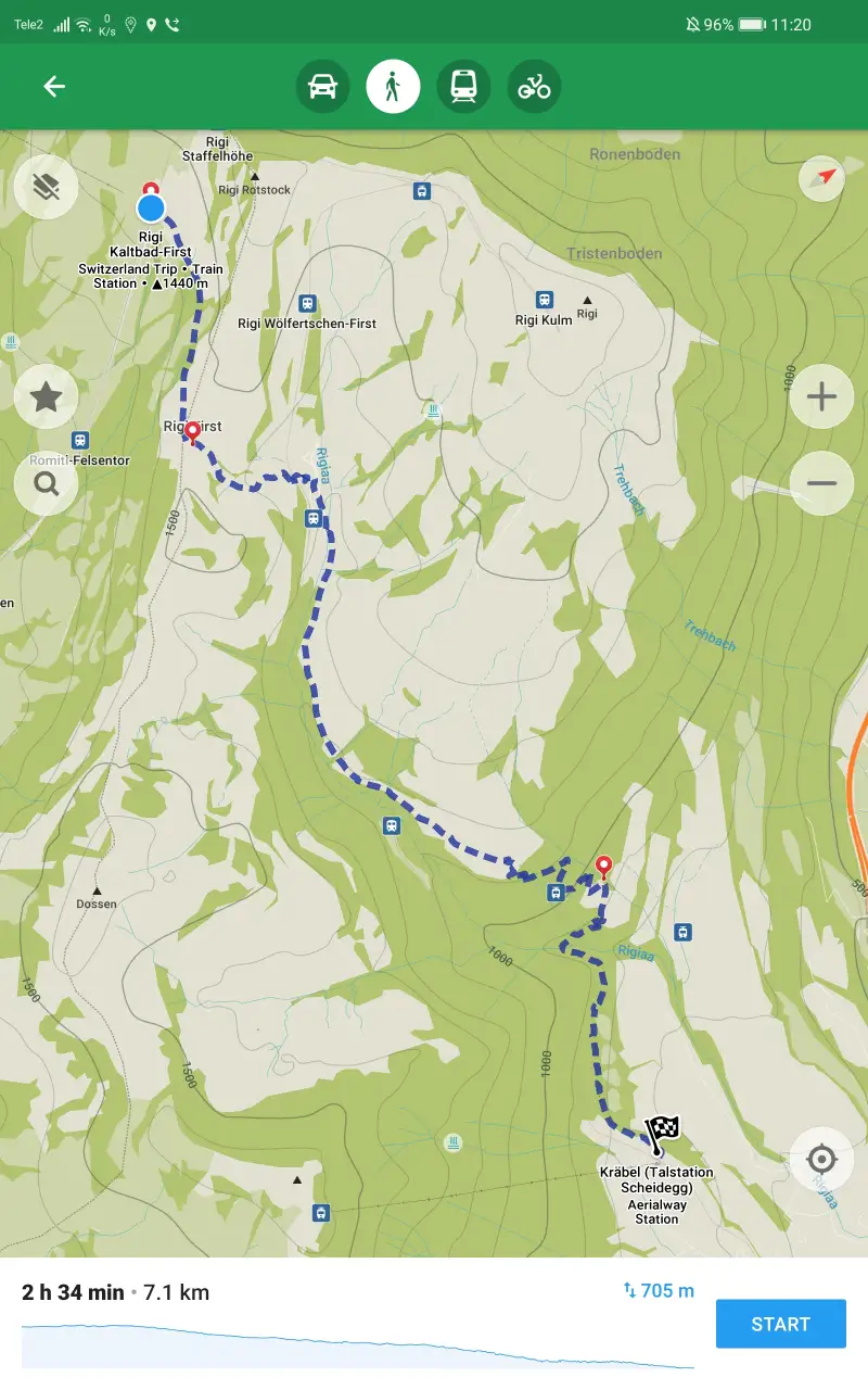 Organic Maps・Offline Map & GPS screenshot