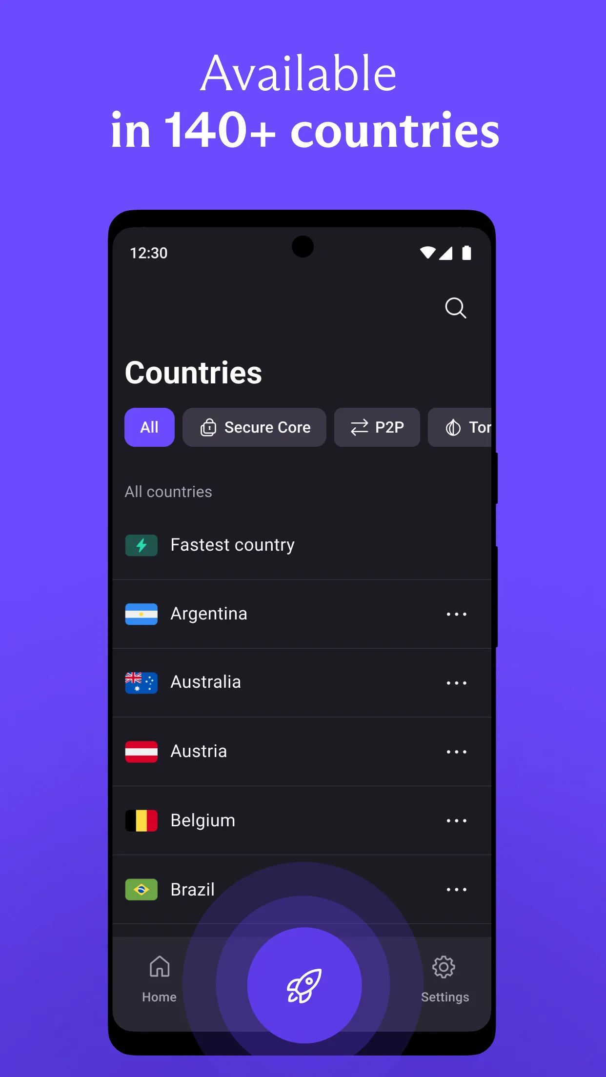 Proton VPN: Fast & Secure VPN screenshot
