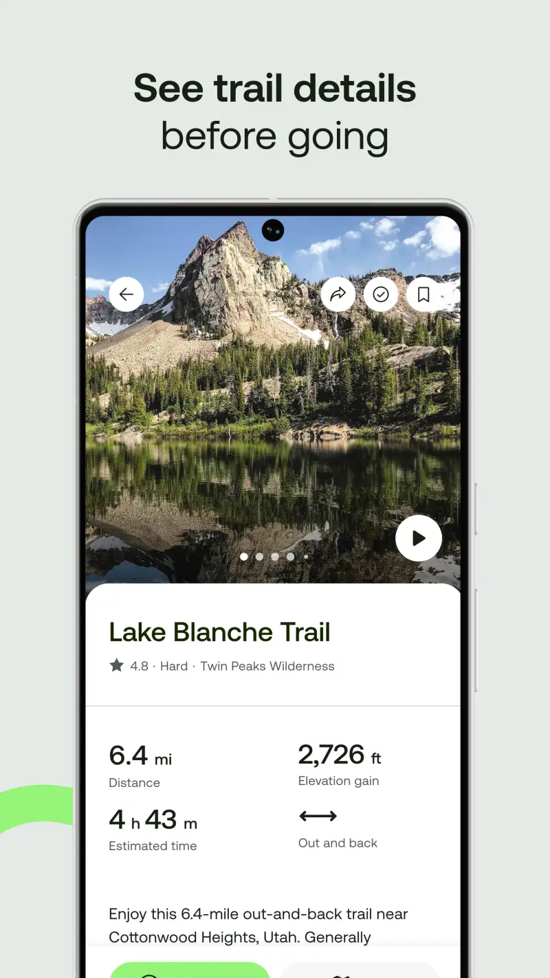 AllTrails: Hike, Bike & Run screenshot