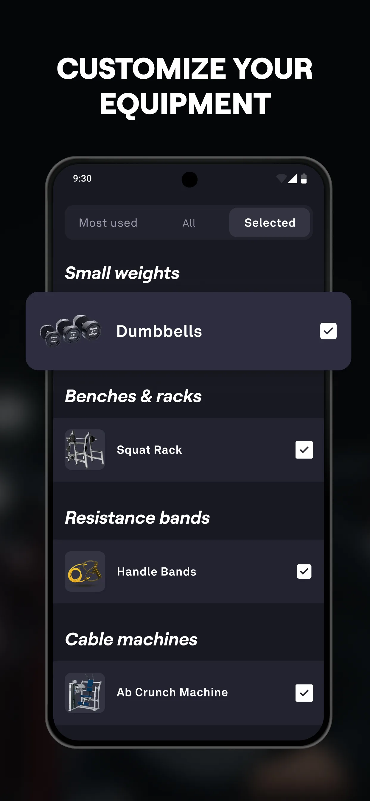 Fitbod: Workout & Gym Planner screenshot