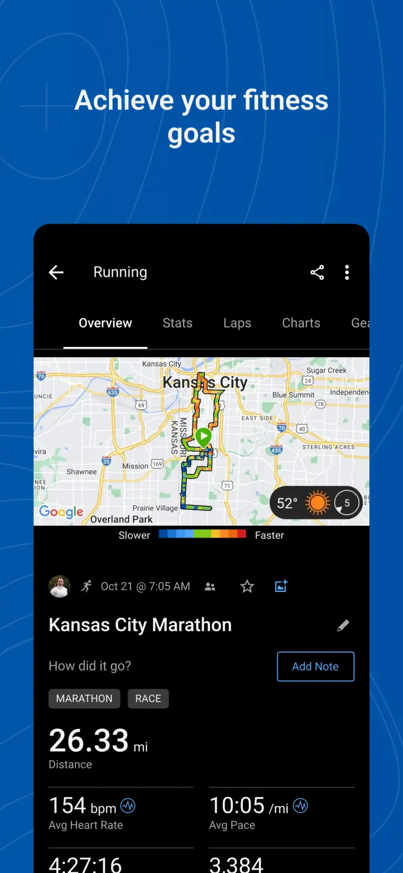 Garmin Connect™ screenshot