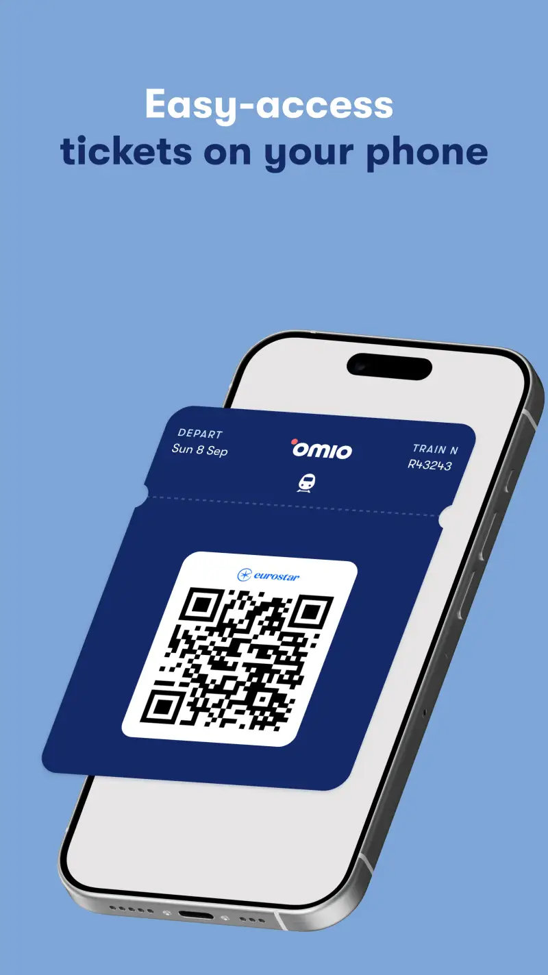 Omio: Book Train, Bus, Flights screenshot