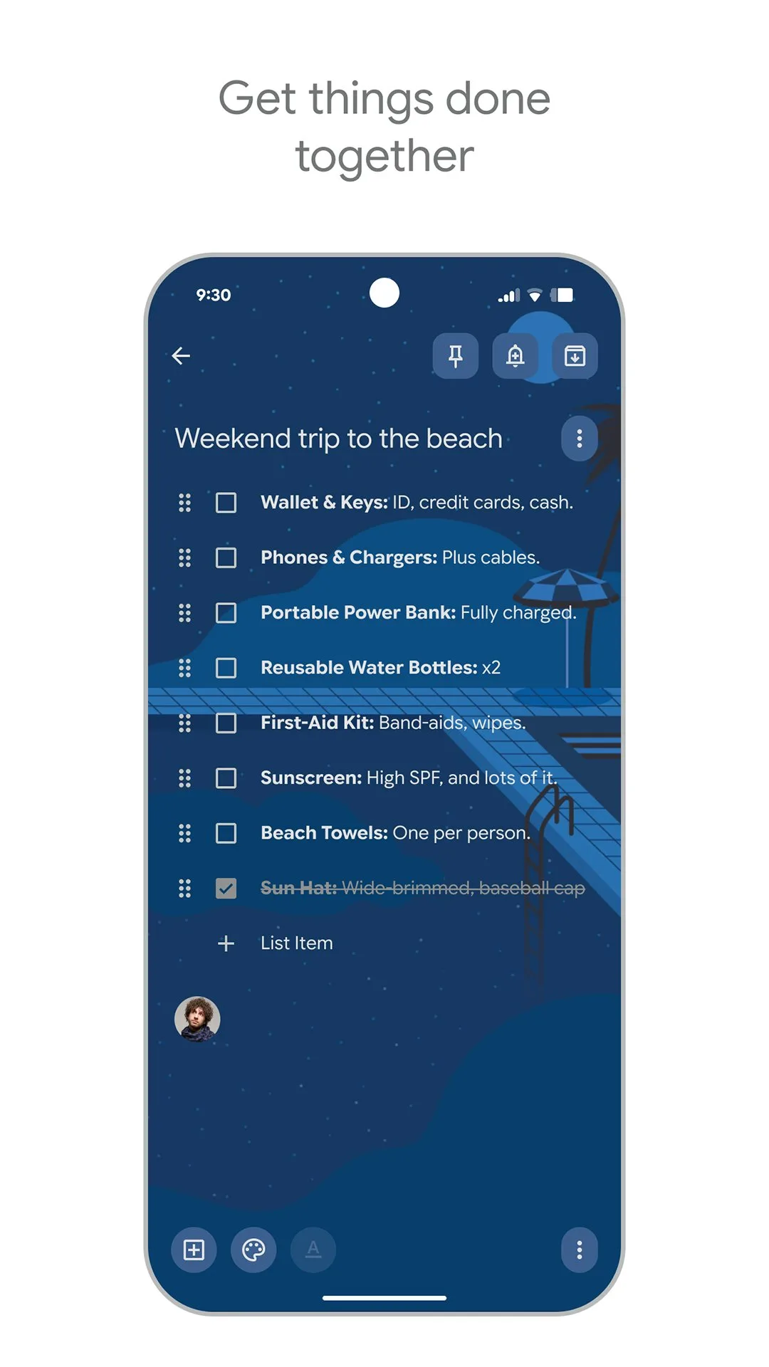 Google Keep - Notes and lists screenshot