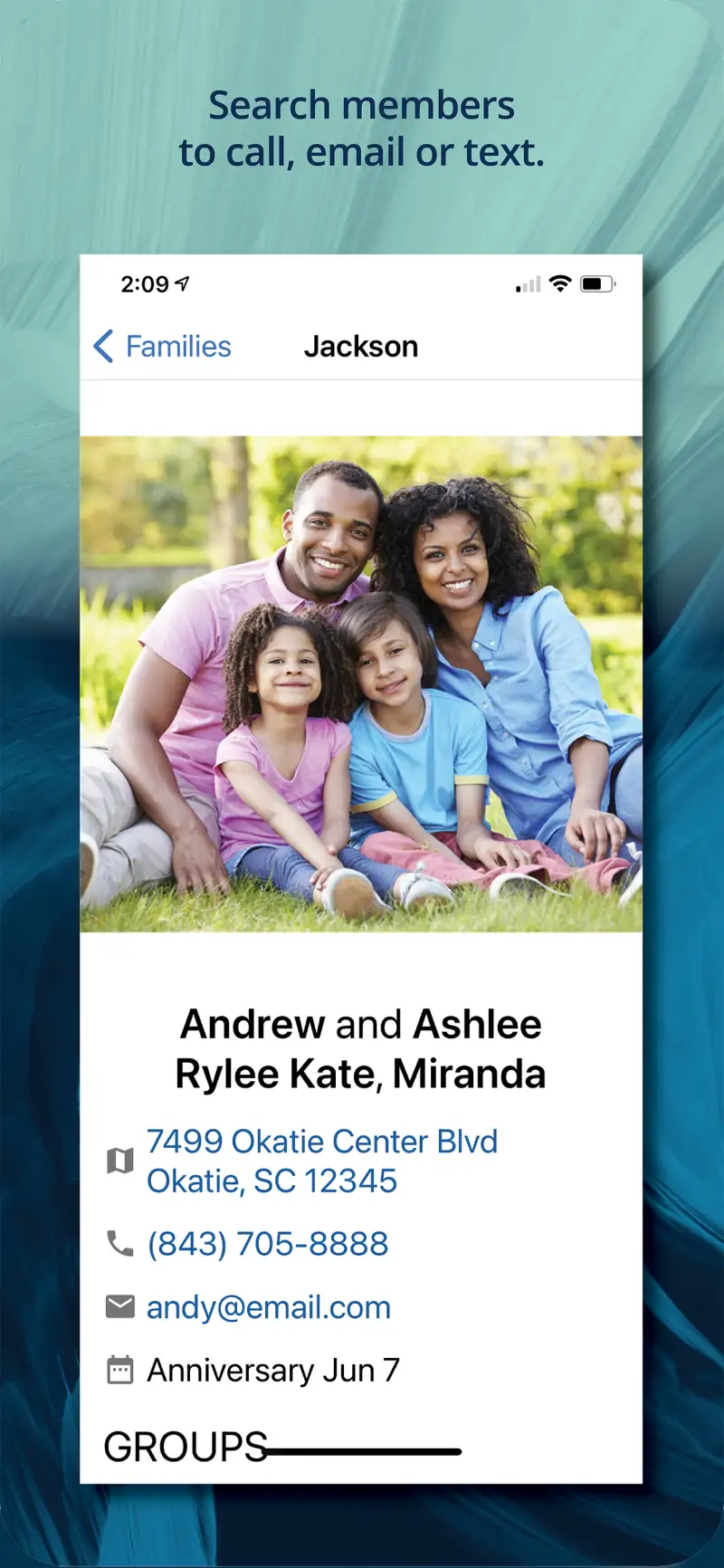 Instant Church Directory screenshot