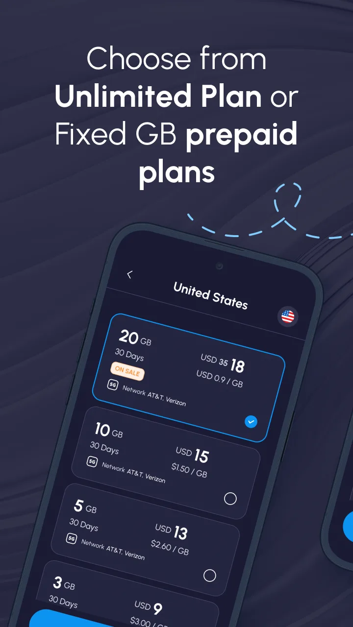 Nomad eSIM: Prepaid Data Plan screenshot
