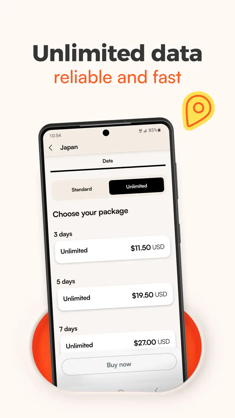 Airalo: eSIM Travel & Internet screenshot