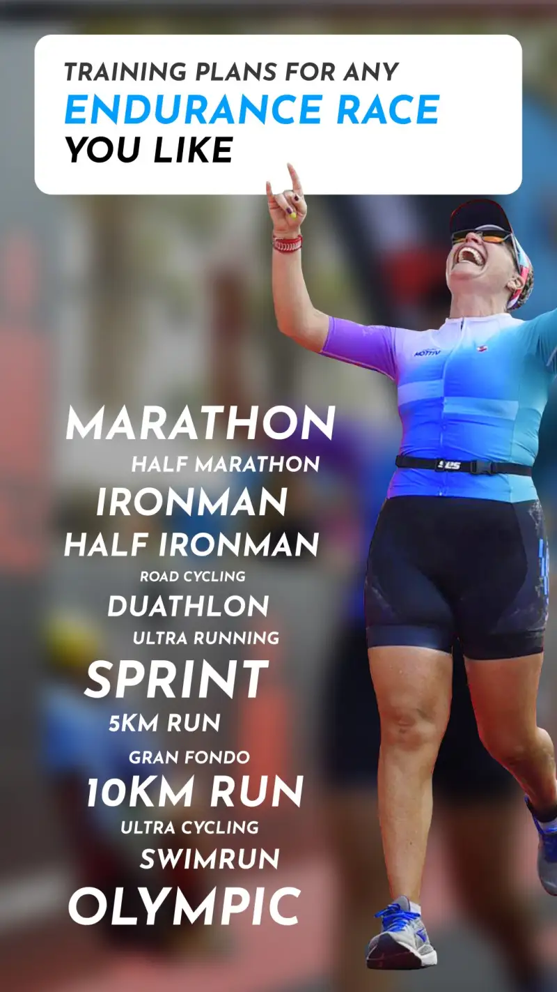 5K, Triathlon, Marathon Plans screenshot