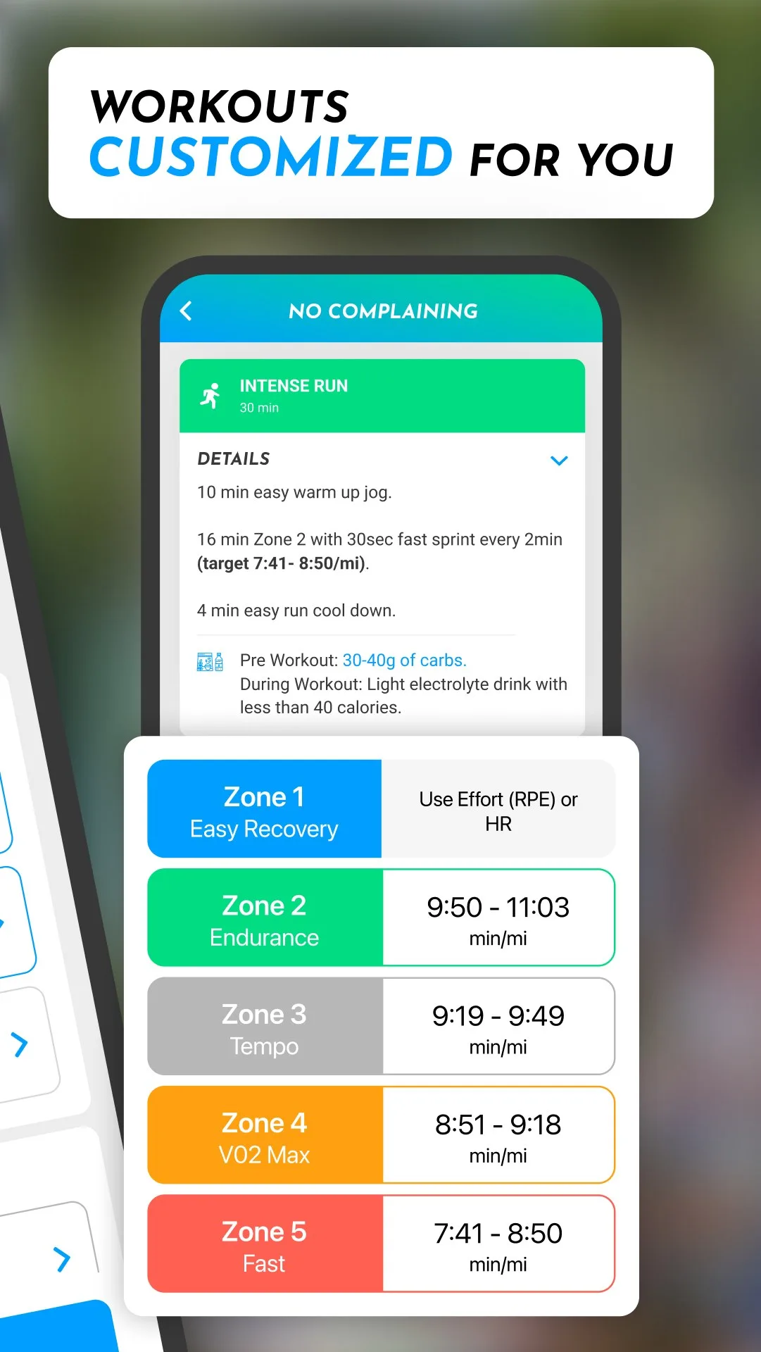 5K, Triathlon, Marathon Plans screenshot