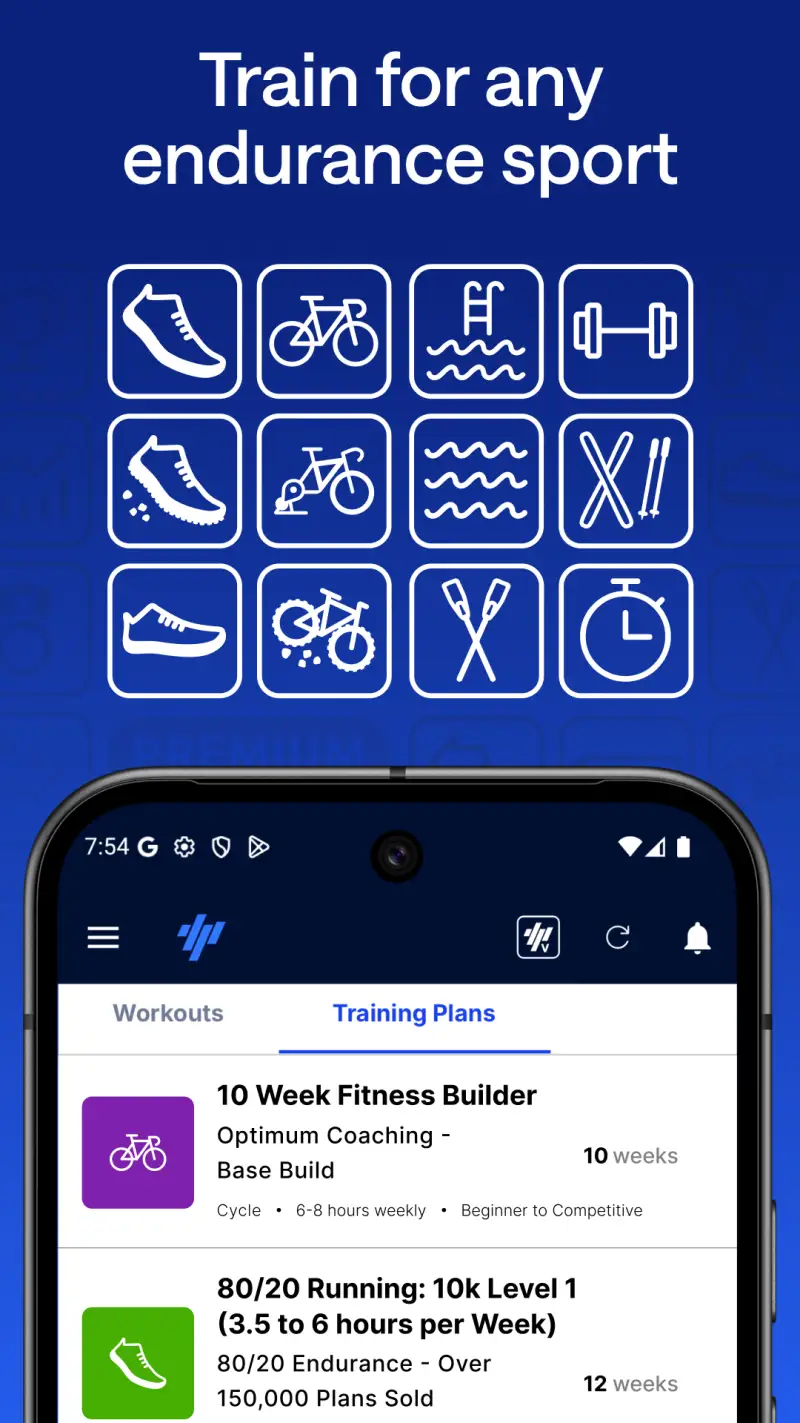 TrainingPeaks: Plan Lift Train screenshot