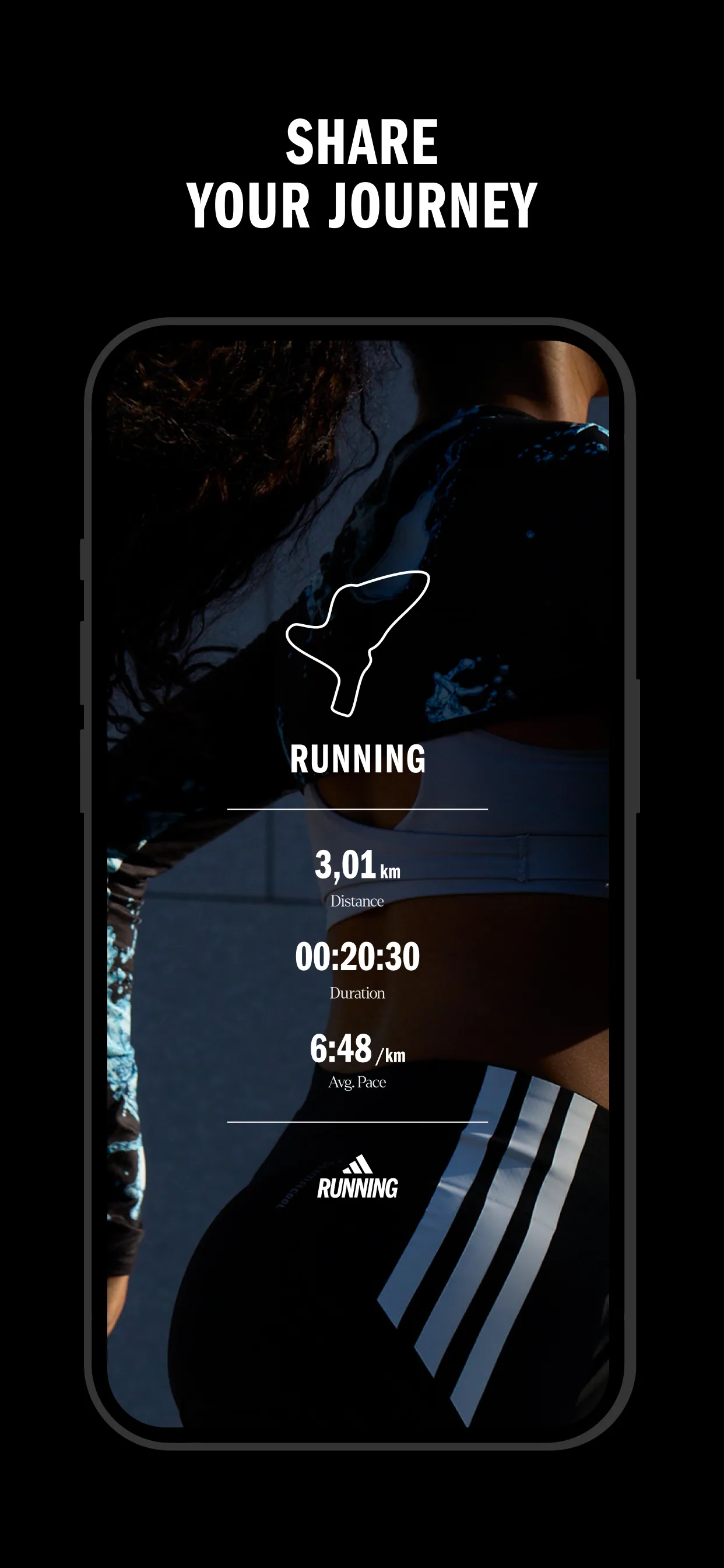 adidas Running: Run tracker screenshot