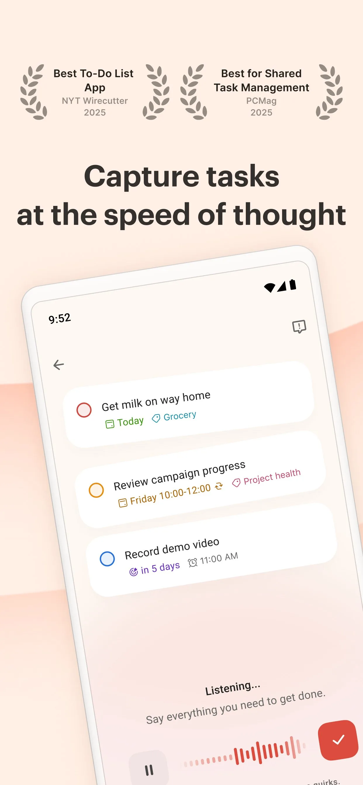 Todoist: To Do List & Calendar screenshot