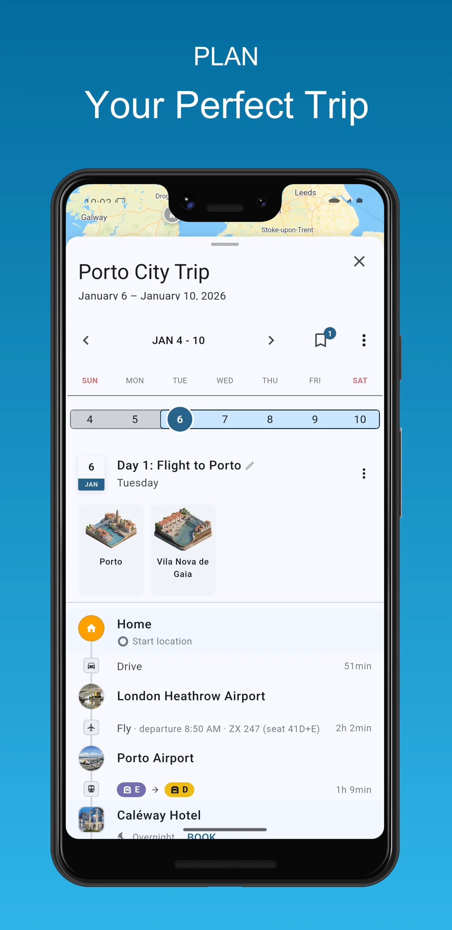 Tripomatic Planner & Maps screenshot