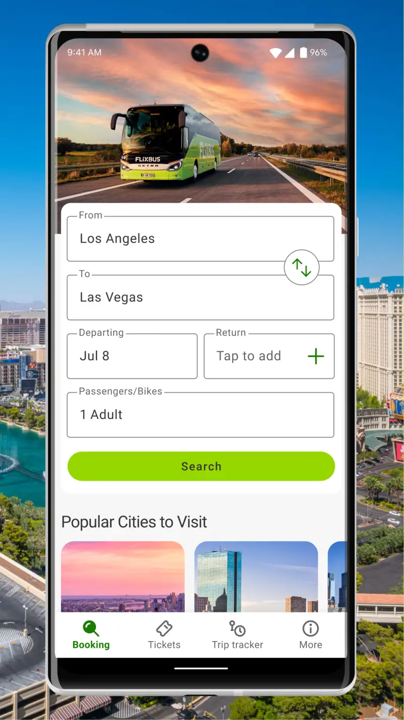 FlixBus: Book Bus Tickets screenshot