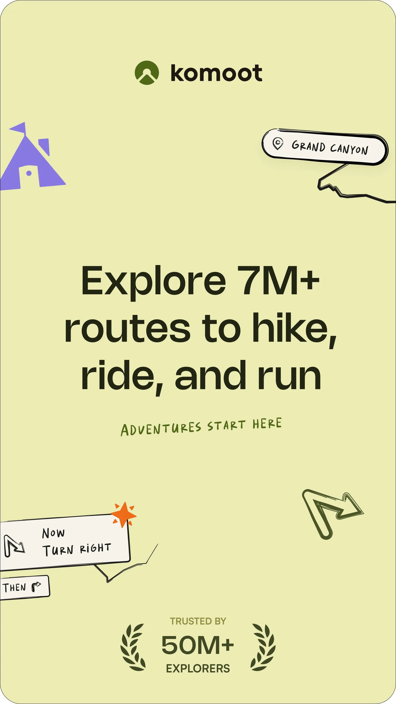 komoot - hike, bike & run screenshot