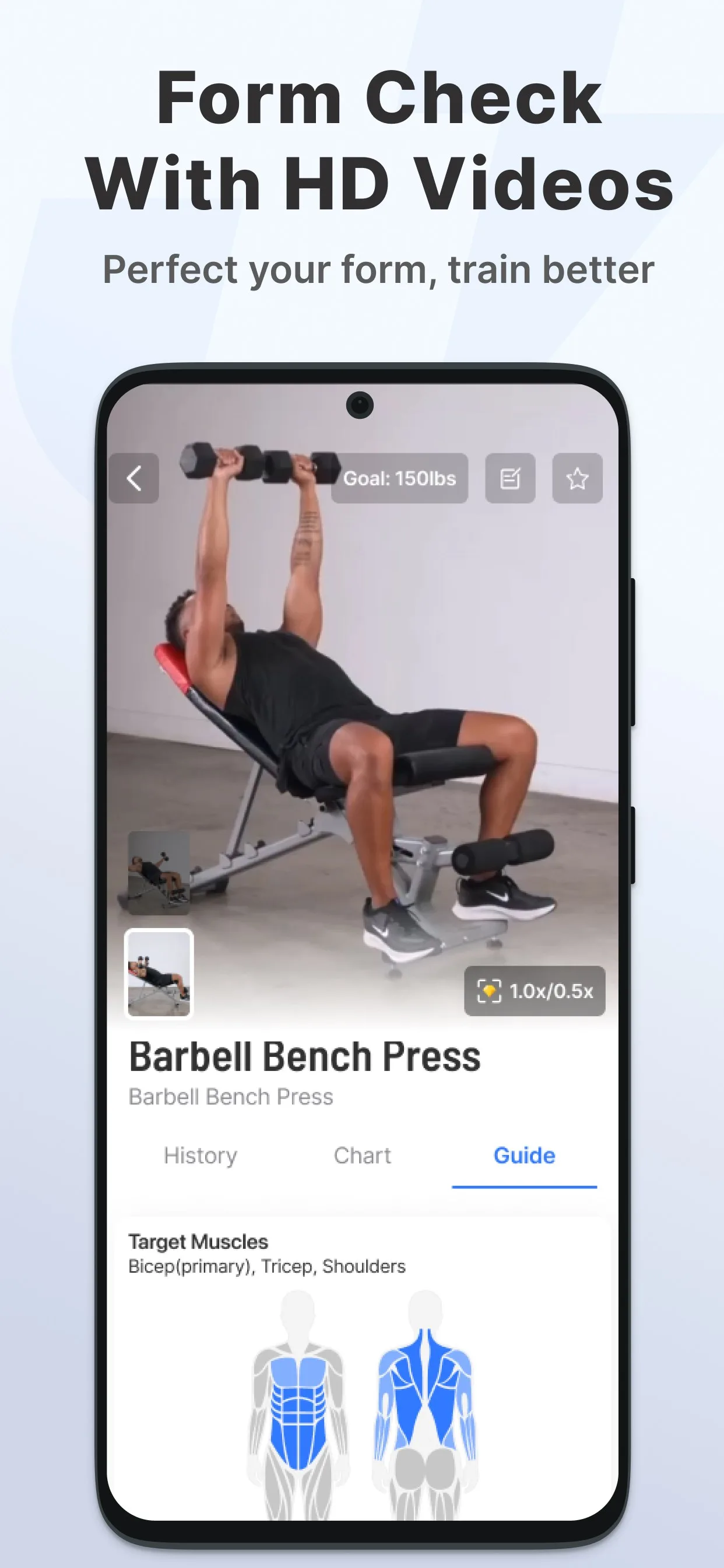 JEFIT Gym Workout Tracker screenshot