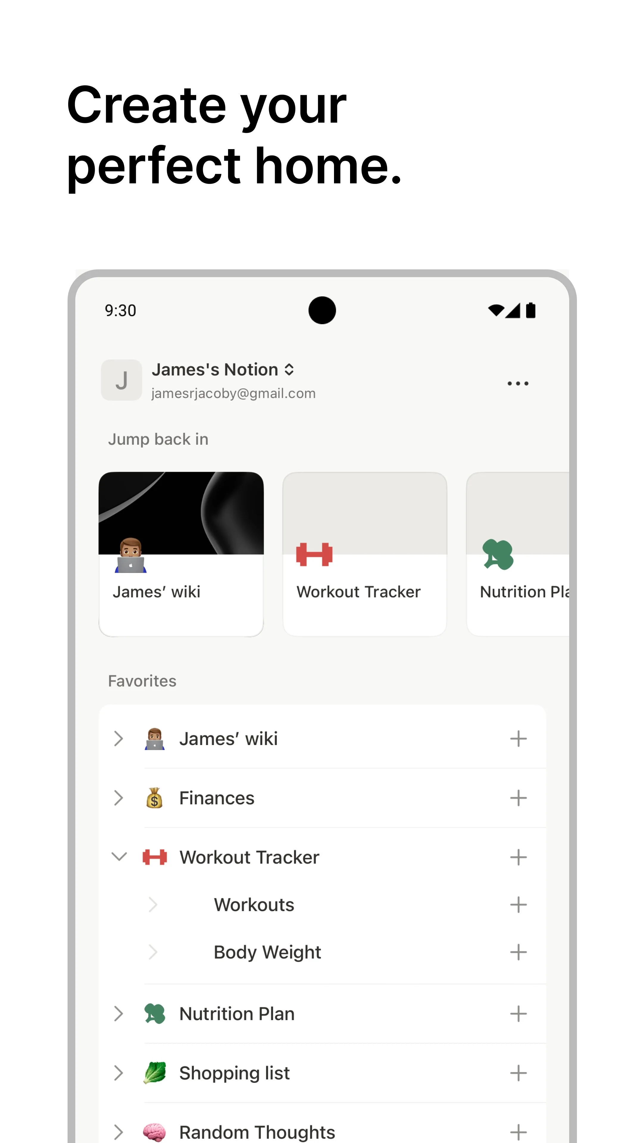 Notion: Notes, Tasks, AI screenshot