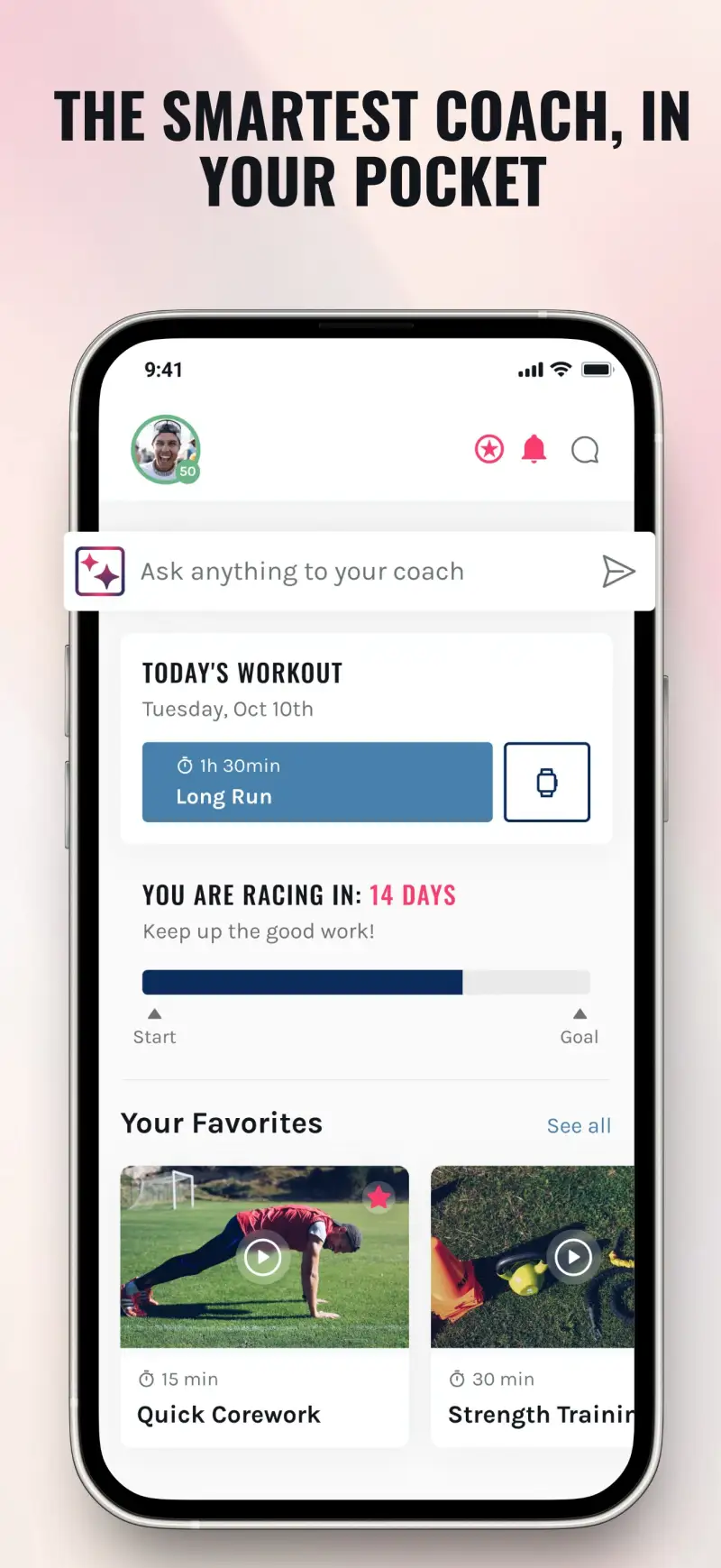 Vert: Run & Trailrunning Coach screenshot